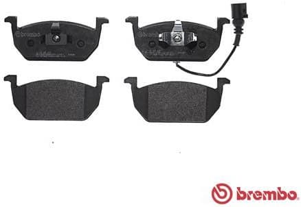 Brake pads front, Top Quality P85137 - image 2