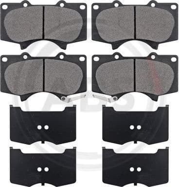 Brake Pad Set, disc brake 37420
