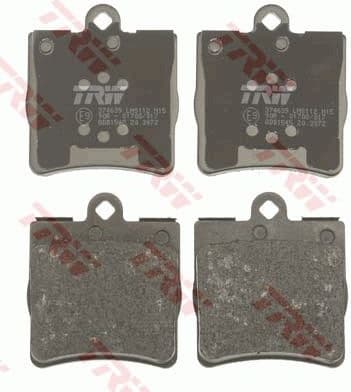 Brake Pad Set, disc brake COTEC GDB1545 - image 2