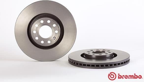 Brake discs kit front (2pcs), Top Quality 09.A598.11 - image 2