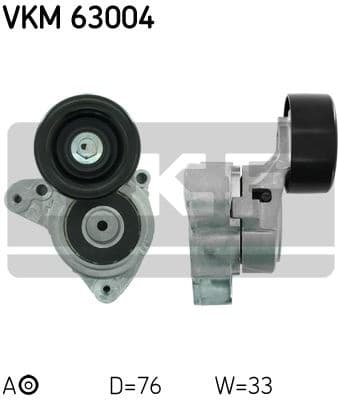 Tensioner belt VKM63004 - image 2