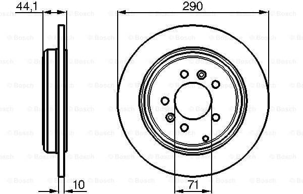 Brake Disc 0986478556 - image 2