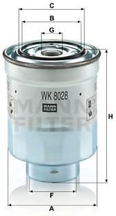Fuel Filter WK8028Z