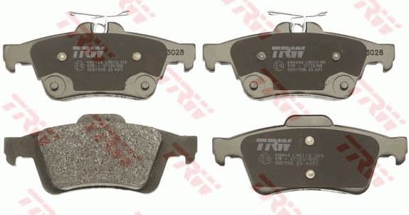 Brake Pad Set, disc brake COTEC GDB1938 - image 2