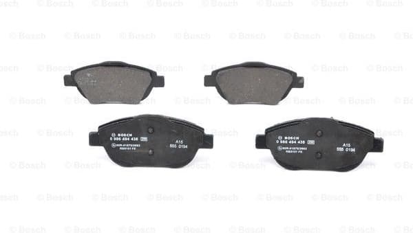 Brake Pad Set, disc brake 0986494438 - image 4