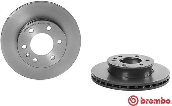 Brake disc, 1pcs FRONT, Top Quality 09.9508.11 - image 2