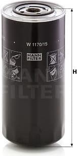 Oil Filter W1170/15