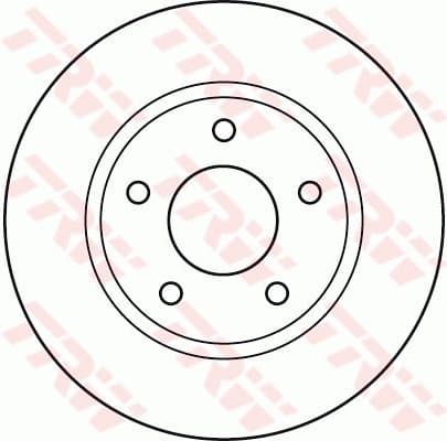 Brake Disc DF4933 - image 2