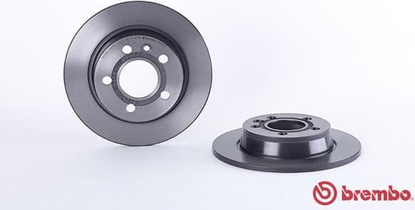 Brake discs kit rear, (2pcs), Top Quality 08.6935.11 - image 2