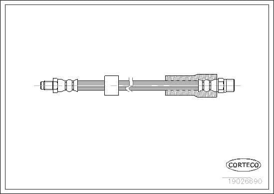 Brake Hose 19026690