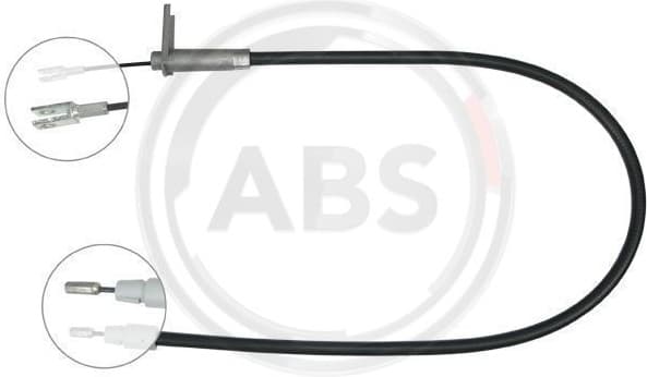 Cable Pull, parking brake K19618