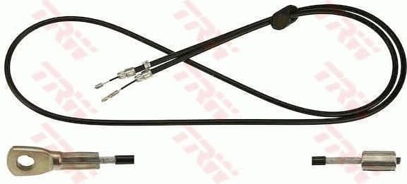 Cable Pull, parking brake GCH2595
