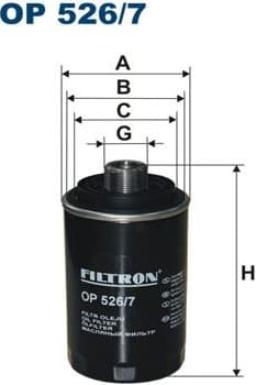 Oil Filter OP526/7