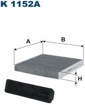 Filter, cabin air K1152A