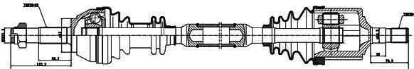 Drive Shaft 210013