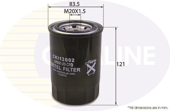 Filter diesel fuel CKI13002 - image 2