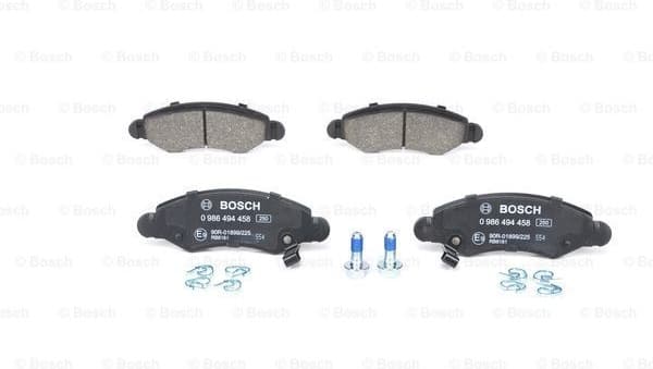 Brake Pad Set, disc brake 0986494458