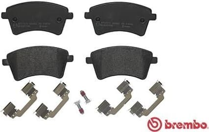 Brake pads rear, Top Quality P68044 - image 2
