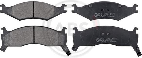 Brake Pad Set, disc brake 37043