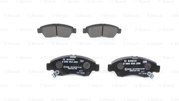 Brake Pad Set, disc brake 0986494299