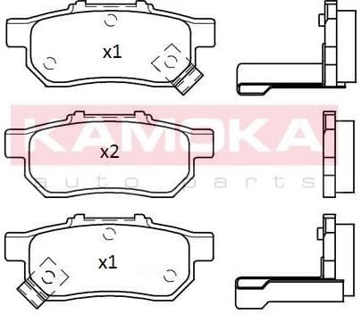 Brake pads rear JQ101191