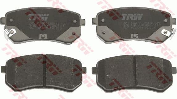 Brake Pad Set, disc brake COTEC GDB3370 - image 2