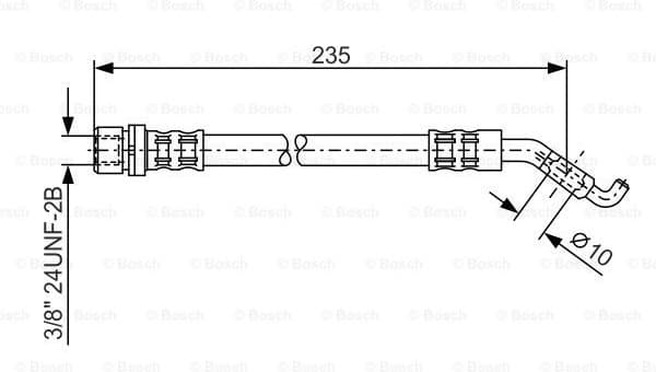 Brake Hose 1987476207 - image 2