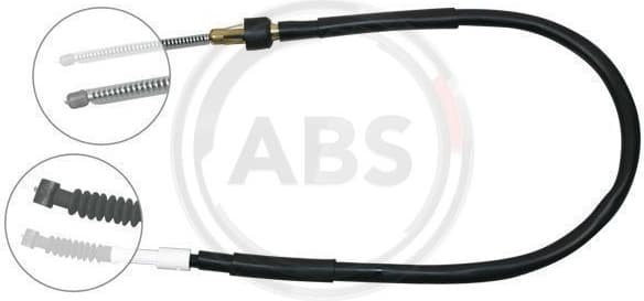 Cable Pull, parking brake K16327