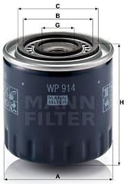 Oil Filter WP914