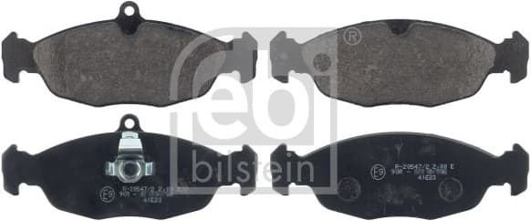 Brake Pad Set, disc brake 116082