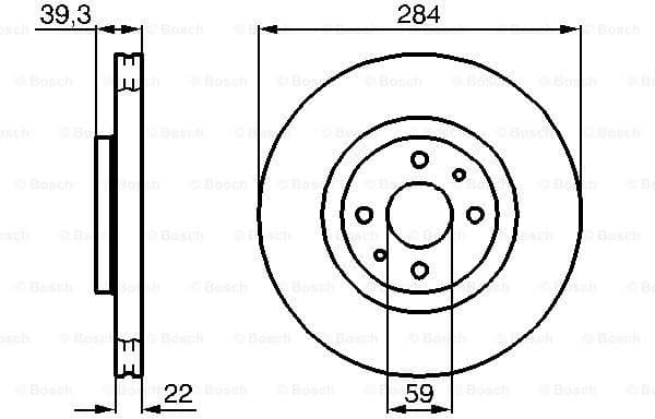 Brake Disc 0986478786 - image 5