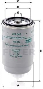 Fuel Filter WK842