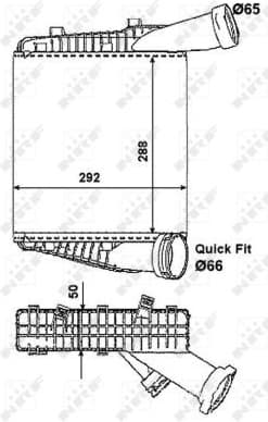 Charge Air Cooler EASY FIT 30178