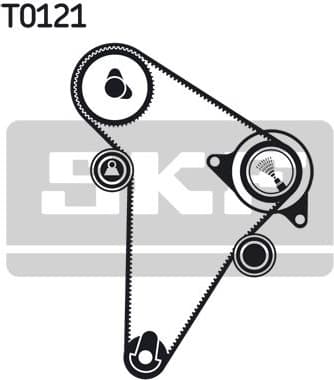 Timing Belt Kit VKMA 03300 - image 2