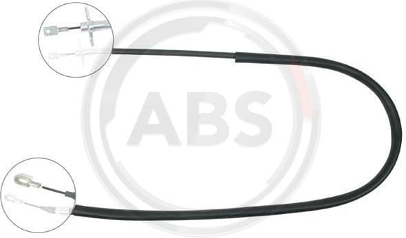 Cable Pull, parking brake K16407