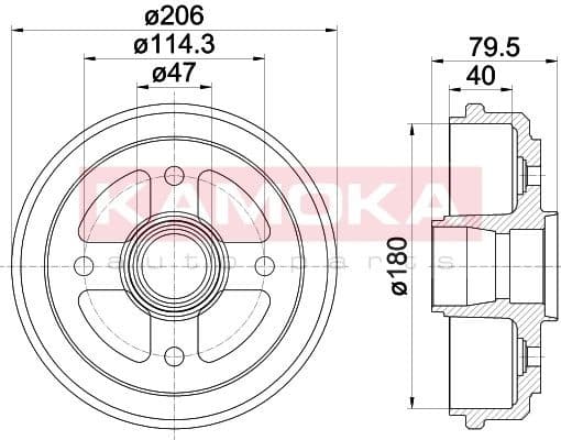 Brake Drum 104027