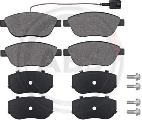 Brake Pad Set, disc brake 37282