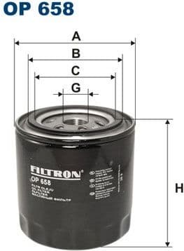 Oil Filter OP658