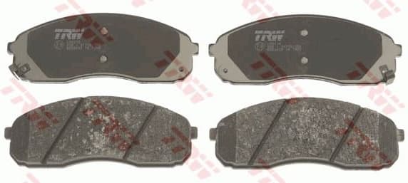Brake Pad Set, disc brake COTEC GDB3433 - image 2