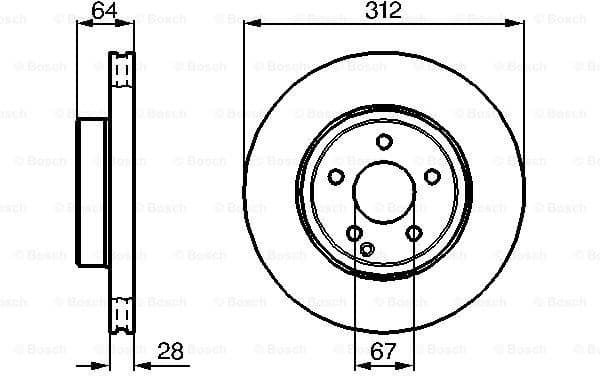 Brake Disc 0986479040 - image 5