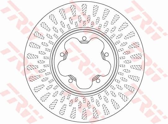 Brake disc, 1pcs FRONT, Top Quality DF6514S - image 3