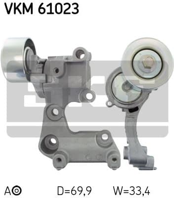 Belt Tensioner, V-ribbed belt VKM 61023