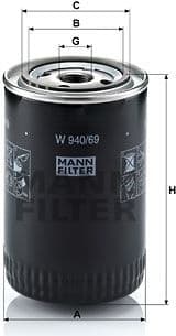 Oil Filter W940/69