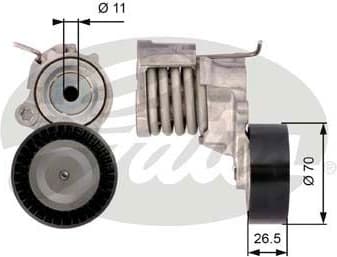 Tensioner belt T39115 - image 2