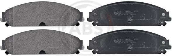 Brake Pad Set, disc brake 37511