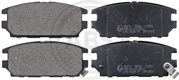 Brake Pad Set, disc brake 36873