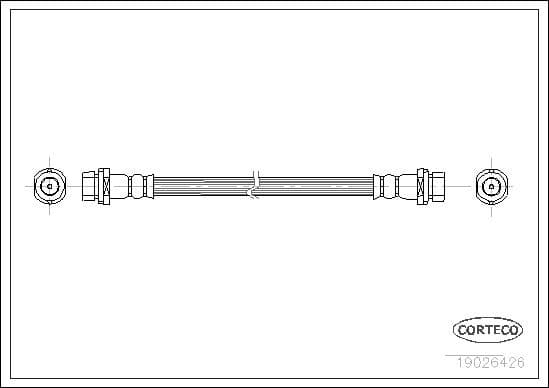 Brake Hose 19026426