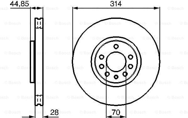 Brake Disc 0986479143 - image 5