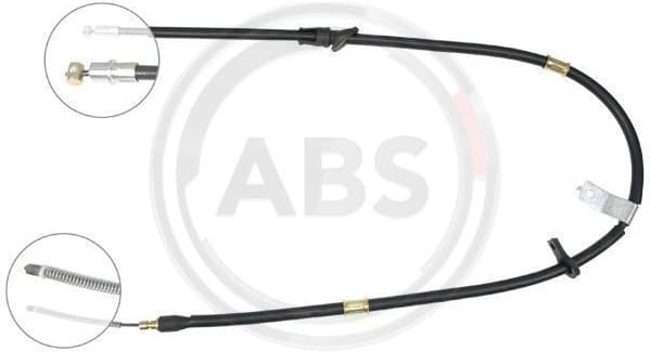 Cable Pull, parking brake K19058