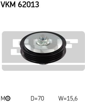 Tensioner belt VKM62013 - image 2